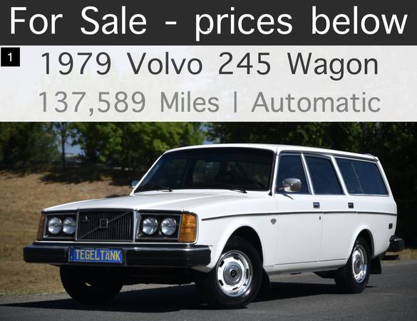 VOLVO 240 's ---- 242 244 245 sedan wagon p1800 p1800es 740 amazon... for sale in Los Angeles, CA – photo 3