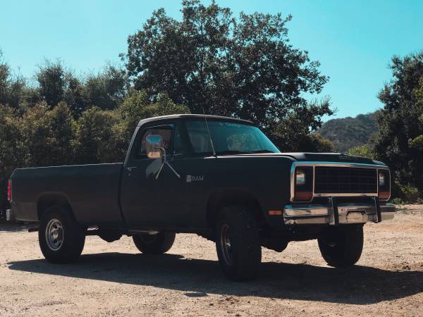 Dodge ram charger D350 pickup truck (classic) 1985 for sale in calabasas, CA