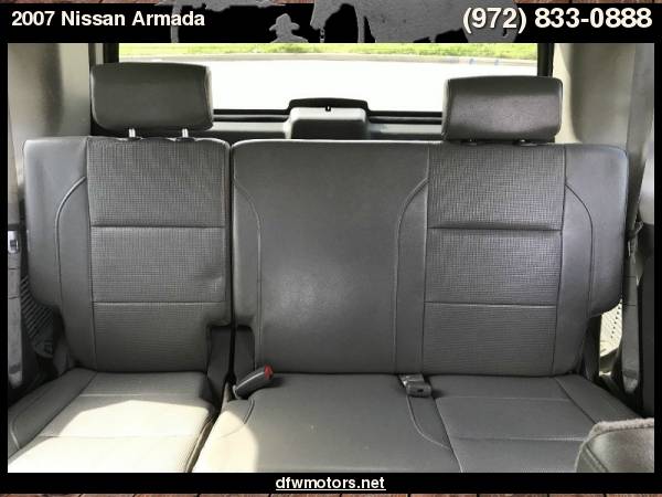 2007 Nissan Armada SE 2WD FFV for sale in Lewisville, TX – photo 22