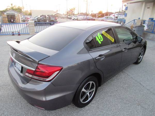 2015 Honda Civic SE - Auto - Xtra Clean CA Sporty Gas Saver Sedan! for sale in Fontana, CA – photo 21