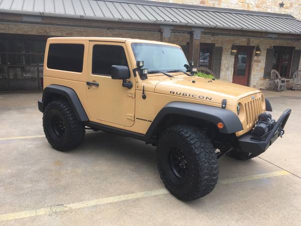 2014 Jeep Wrangler 4WD 2dr Rubicon lifted up - - by for sale in Tyler, TX – photo 3