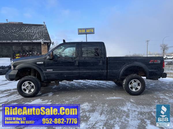 2005 Ford F250 F-250 Lariat Crew cab 4X4 LIFTED 6 0 Bullet Proofed ! for sale in Burnsville, MN – photo 8