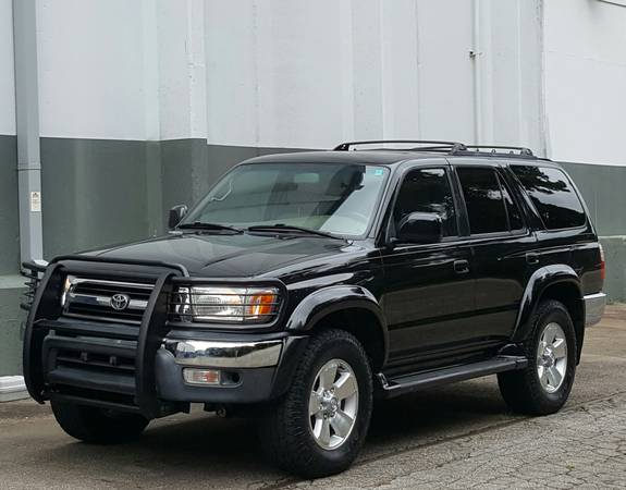 Black 2000 Toyota 4Runner SR5/4x4/V6/Tow Package - cars & for sale in Raleigh, NC – photo 6