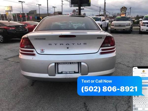 2005 Dodge Stratus SXT 4dr Sedan EaSy ApPrOvAl Credit Specialist for sale in Louisville, KY – photo 4