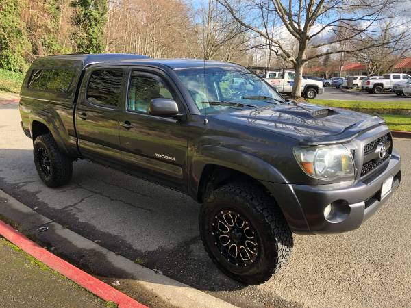 2011 Toyota Tacoma Double TRD Sport Long Bed 4WD - Lifted, Clean for sale in Kirkland, WA – photo 3