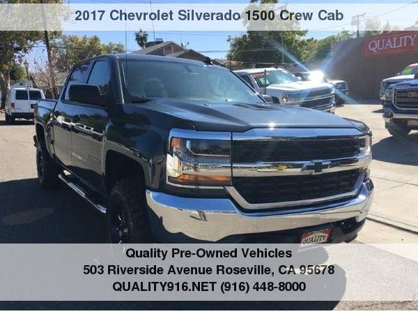 2017 Chevrolet Silverado 1500 Crew Cab LS Pickup 4D 5 3/4 ft WEEKEND... for sale in Roseville, CA