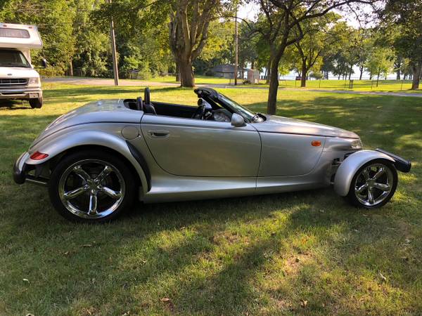 2000 Silver Plymouth Prowler Convertible - stunning collector's car! for sale in Kalamazoo, MI – photo 6