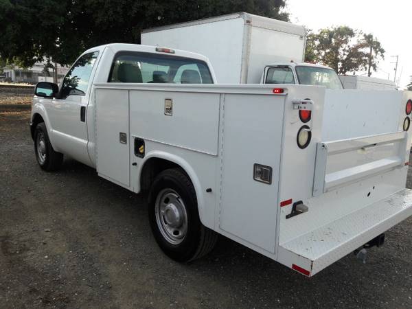 2011 FORD F250 SUPER DUTY 8 FEET UTILITY BOX TRUCK LOW MILES 20883 -... for sale in San Jose, CA – photo 11
