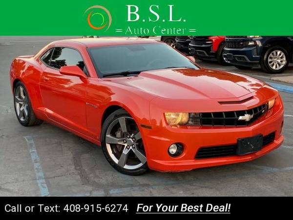 2010 Chevy Chevrolet Camaro SS 2dr Coupe w/1SS coupe RED - cars &... for sale in Redwood City, CA