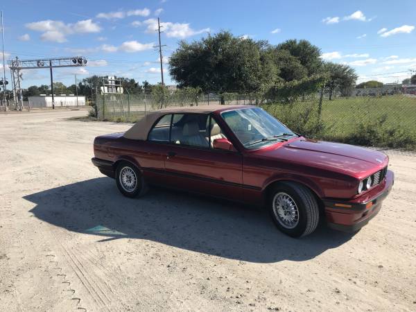 1991 BMW 318i/E30 - 5 Speed Manual Convertible - GREAT SHAPE!!! for sale in North Charleston, SC – photo 4