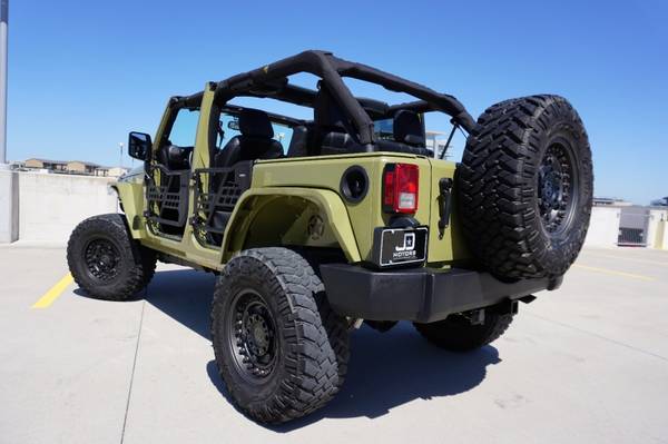 2013 Jeep Wrangler Unlimited Sahara Lifted Custom Convertible for sale in Austin, TX – photo 6