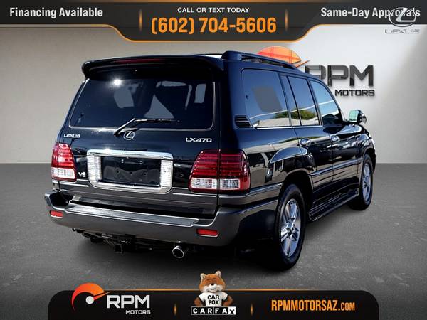 2007 Lexus LX470 LX 470 LX-470 FOR ONLY 447/mo! for sale in Phoenix, AZ – photo 5