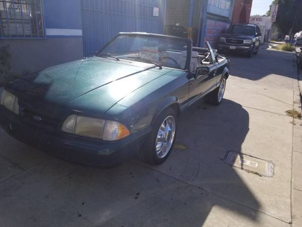 1990 Ford Mustang Convertible 5.0 Stick Shift for sale in Los Angeles, CA – photo 2