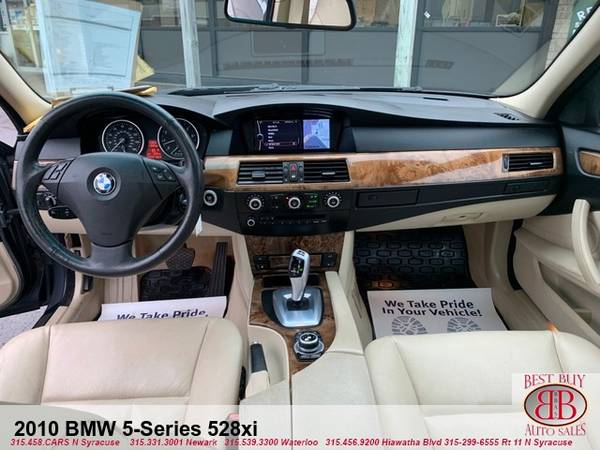 2010 BMW 5-SERIES 528XI! LOADED! SUNROOF! PUSH START! WE DO FINANCING! for sale in N SYRACUSE, NY – photo 13
