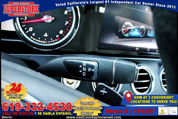 2017 MERCEDES-BENZ E-CLASS E 300 sedan-EZ FINANCING-LOW DOWN! for sale in El Cajon, CA – photo 13