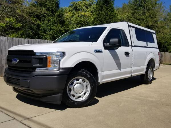 1 OWNER EXTRA CLEAN 2019 Ford F150 Work Truck BED CAP TOOL for sale in Raleigh, NC