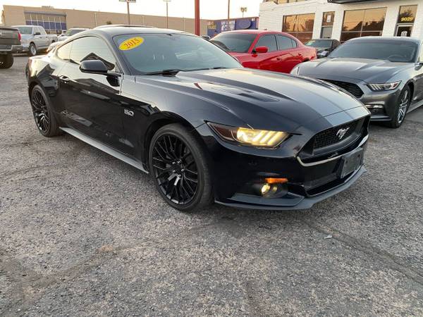 2015 Ford Mustang GT Premium 2dr Fastback - cars & trucks - by... for sale in El Paso, TX – photo 2