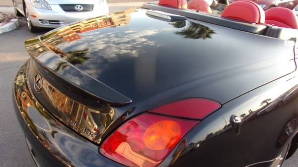 2005 Lexus SC430 Pebble Beach 67k miles! warranty black/red nav for sale in Escondido, CA – photo 12