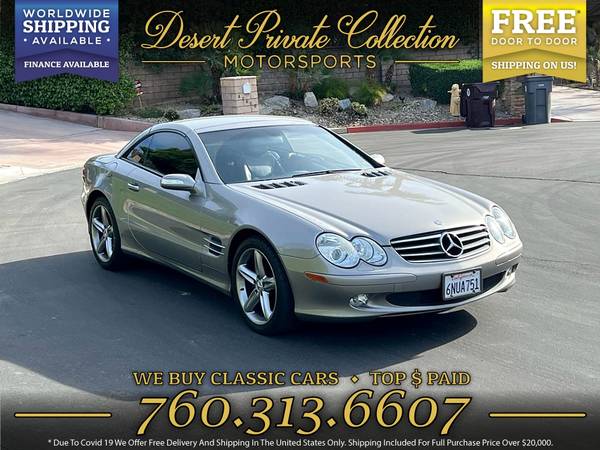 2004 Mercedes-Benz SL500 Convertible 25k Miles Convertible at a for sale in Palm Desert , CA – photo 3