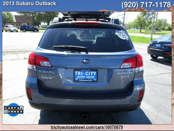 2013 SUBARU OUTBACK 3 6R LIMITED AWD 4DR WAGON Family owned since for sale in MENASHA, WI – photo 4