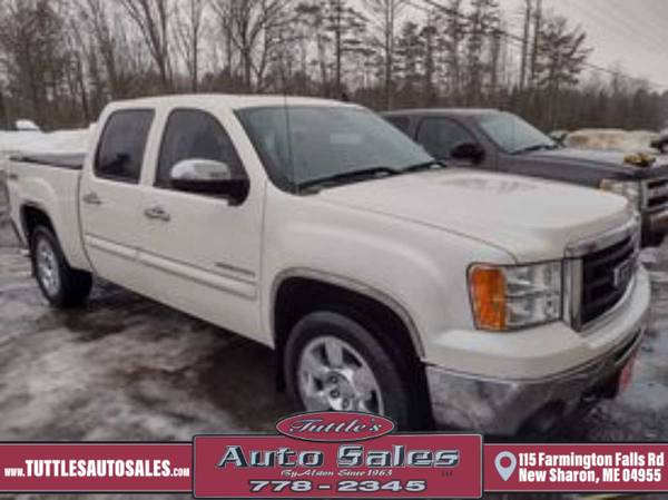 2011 GMC Sierra 1500 SLT Crew Cab 4WD - - by dealer for sale in Other, ME