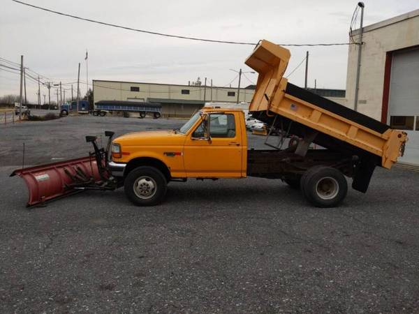 1997 Ford F-350 Yellow - - by dealer - vehicle for sale in Lebanon, PA – photo 9
