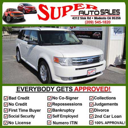 *$1495 Down *$289 Per Month on this 2011 FORD FLEX SUV 7-PASSNGR for sale in Modesto, CA – photo 2