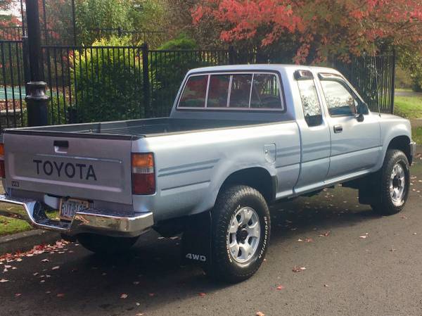 1991 Toyota Pickup 4x4 Extended Cab V6 Low Miles for sale in Portland, OR – photo 4