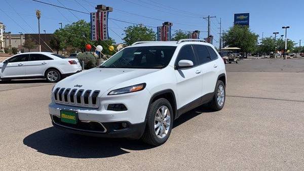 2015 Jeep Cherokee Limited suv Bright White Clearcoat - cars & for sale in El Paso, TX – photo 3