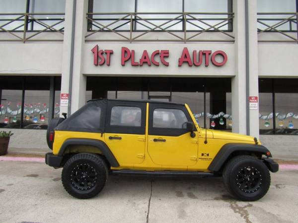 2008 Jeep Wrangler RWD 4dr Unlimited X - cars & trucks - by dealer -... for sale in Watauga (N. Fort Worth), TX – photo 2