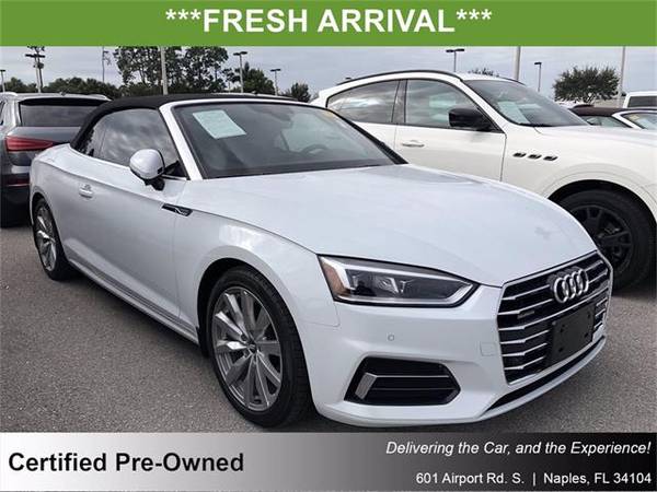 2018 Audi A5 2 0T Premium Plus - convertible - - by for sale in Naples, FL