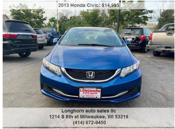 2013 HONDA CIVIC - - by dealer - vehicle automotive sale for sale in milwaukee, WI
