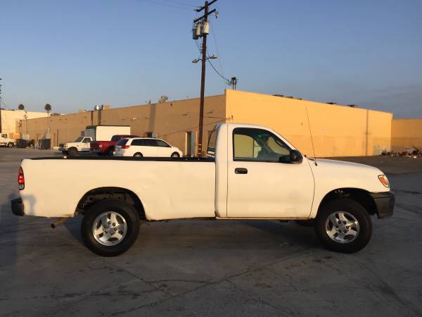 2002 TOYOTA TRUCK TUNDRA V6 WHITE LONGBED 91KMI RUNS EXCE CLEAN TITLE for sale in Westminster, CA – photo 2