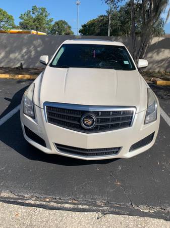 Cadillac ATS white - cars & trucks - by owner - vehicle automotive... for sale in TAMPA, FL