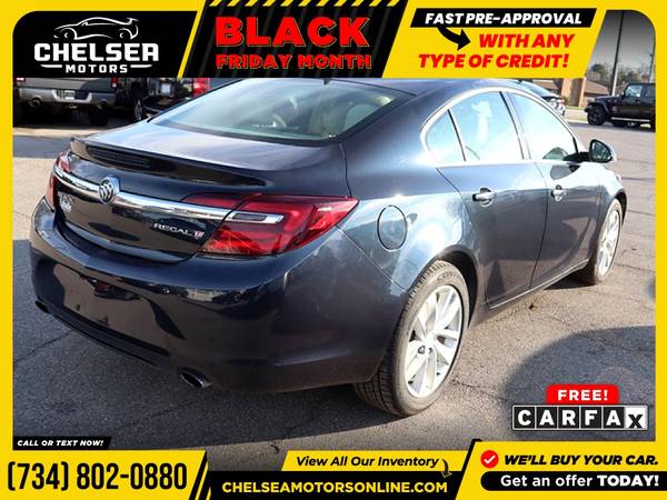 $158/mo - 2014 Buick Regal Turbo - Easy Financing! - cars & trucks -... for sale in Chelsea, MI – photo 6