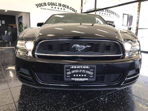 2014 Ford Mustang V6 Premium 2dr Fastback ((/) YOUR JOB IS YOUR... for sale in Chula vista, CA – photo 8