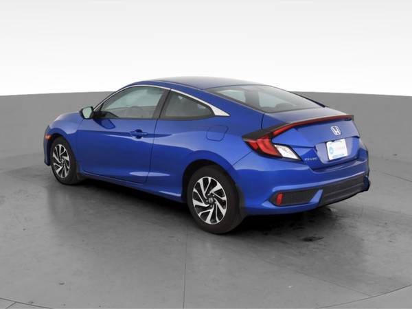 2018 Honda Civic LX Coupe 2D coupe Blue - FINANCE ONLINE - cars &... for sale in Revere, MA – photo 7