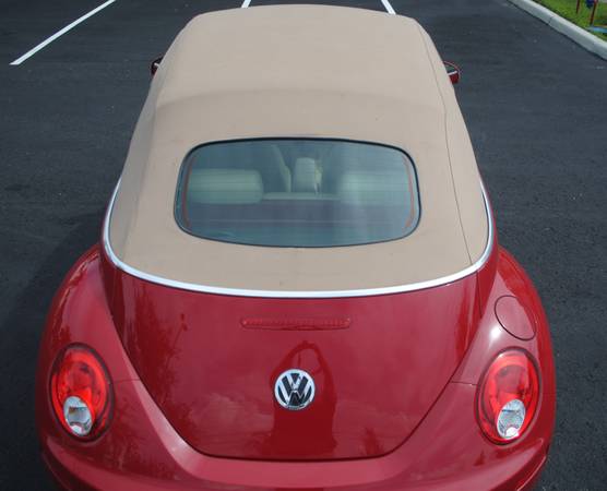 2008 VOLKSWAGEN NEW BEETLE CONVERTIBLE, 2.5L 4Cyl, CLEAN for sale in west park, FL – photo 21