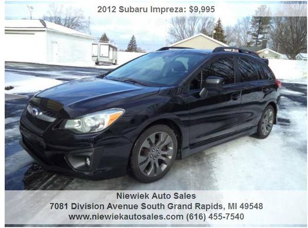 2012 Subaru Impreza 2 0i Sport Limited stk 2529 for sale in Grand Rapids, MI