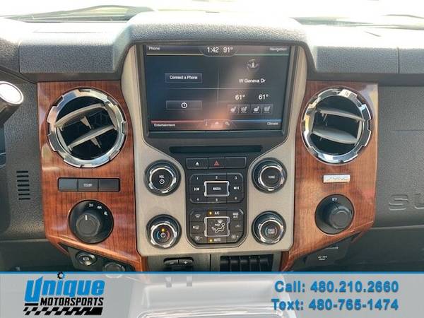 2015 FORD F350 CREW CAB KING RANCH DRW ~ READY TO GO! EASY FINANCING! for sale in Tempe, AZ – photo 21
