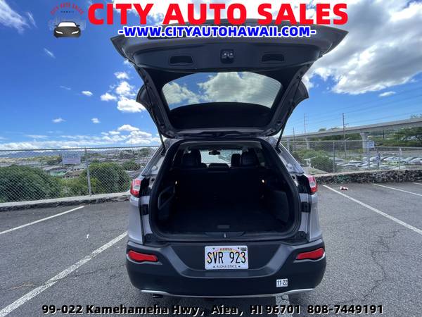 CITY AUTO SALES 2016 Jeep Cherokee Limited Sport Utility 4D for sale in AIEA, HI – photo 11