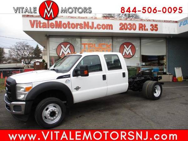 2011 Ford Super Duty F-450 DRW CREW CAB * DIESEL 67K * CAB CHASSIS -... for sale in South Amboy, DE