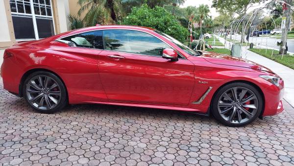 2018 INFINITI Q60 RED SPORT 400 AWD Coupe 2D, 49k miles, CLEAN for sale in Delray Beach, FL – photo 4