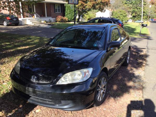 2004 Honda Civic EX coupe for sale in Horsham, PA