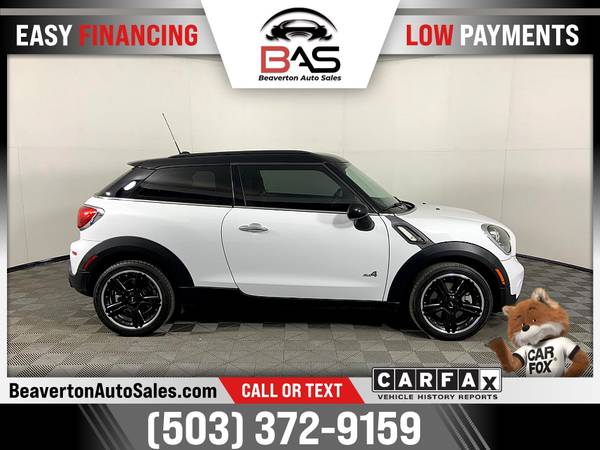 2014 Mini Cooper S Paceman ALL4 ALL 4 ALL-4 65K MILES WHITE ON for sale in Beaverton, OR – photo 4