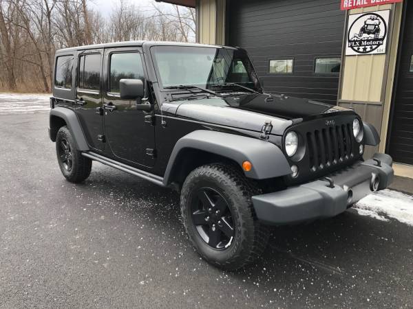 2016 Jeep Wrangler Unlimited Black Bear - - by dealer for sale in Rushville, NY – photo 3