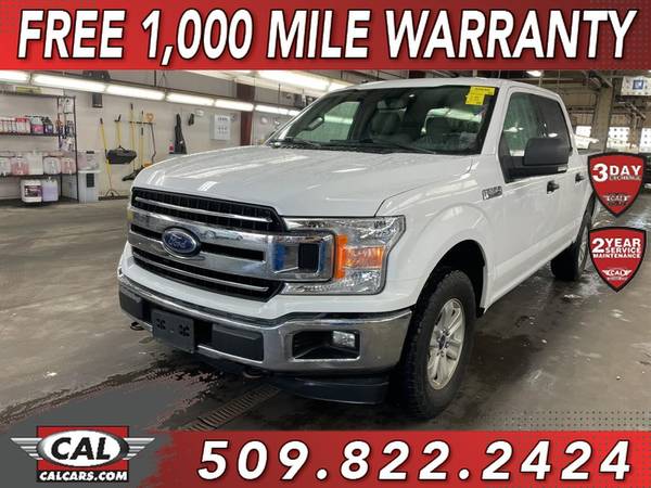 2018 Ford F-150 4WD F150 Crew cab XLT SuperCrew 6 5 Box Many Used for sale in Airway Heights, WA