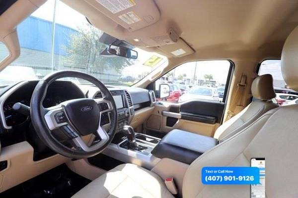 2015 Ford F-150 F150 F 150 Lariat SuperCrew 6.5-ft. Bed 4WD - cars &... for sale in Orlando, FL – photo 17