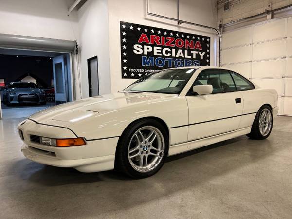 1993 BMW 850Ci Coupe Manual 6 Speed White/Dove Gray STUNNING IN & for sale in Tempe, AZ – photo 24