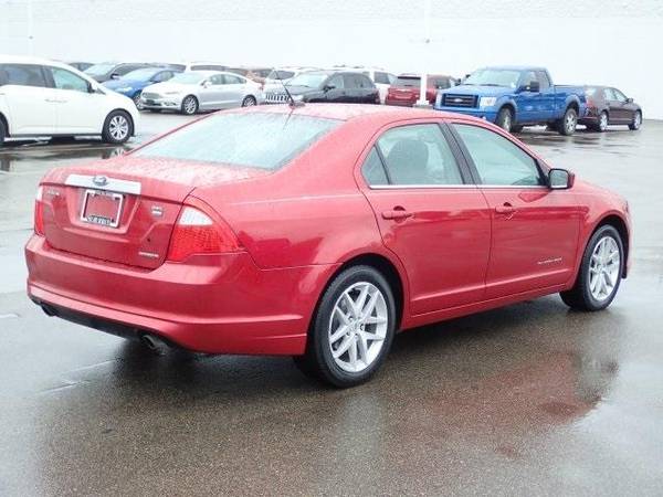 2011 Ford Fusion sedan SEL (Red Candy Metallic Tinted for sale in Sterling Heights, MI – photo 8